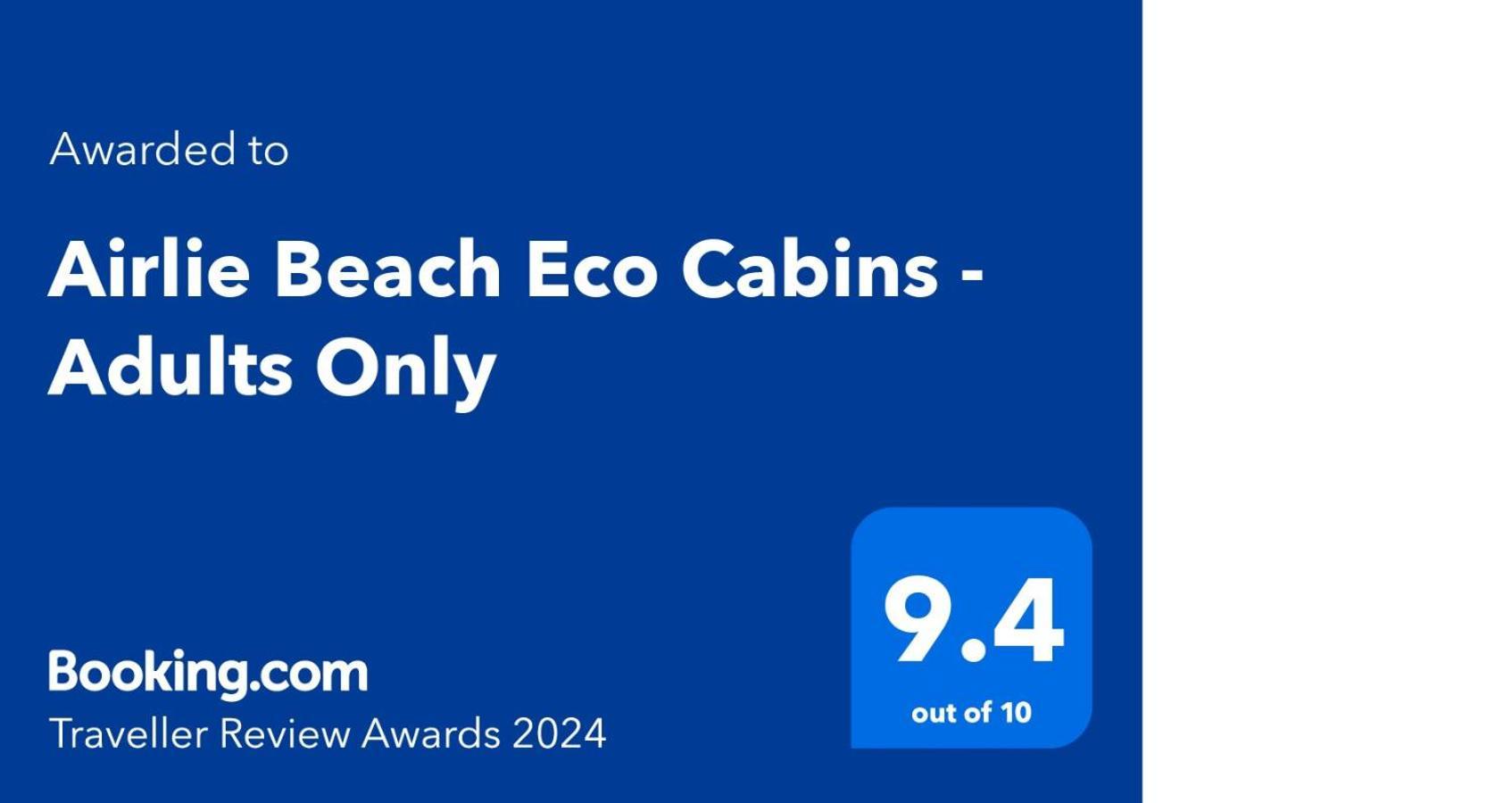 Airlie Beach Eco Cabins - Adults Only Εξωτερικό φωτογραφία